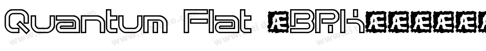 Quantum Flat (BRK)字体转换